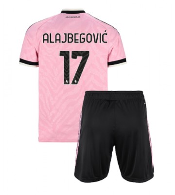 Juventus Kerim Alajbegovic #17 Udebanetrøje Børn 2026-27 Kortærmet (+ Korte bukser)